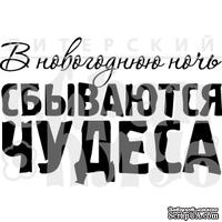 Акриловый штамп &quot;Чудеса новогодней ночи&quot; - ScrapUA.com