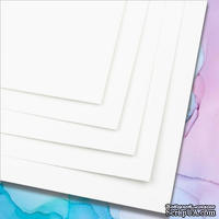Синтетическая бумага YUPO для алкогольных чернил, 46х32 cм, 115 г/м2, белая, 1 лист