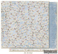 Двусторонний лист бумаги для скрапбукинга от Maja Design - Vintage Spring Basics - 6th of April, 30x30 см