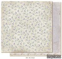 Двусторонний лист бумаги для скрапбукинга от Maja Design - Vintage Spring Basics - 8th of April, 30x30 см