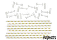 Трубочки и держатели для вертушек от We R Memory Keepers -  Lemon Pinwheel Attachments - ScrapUA.com