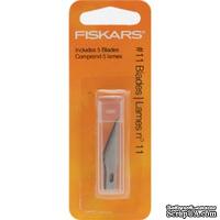 Лезвия для ножа Fiskars - Replacement Blades #11, 5 штук - ScrapUA.com