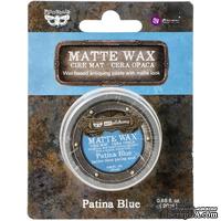 Матовый воск от Prima Marketing - Finnabair Art Alchemy Matte Wax - Patina Blue, 20 мл
