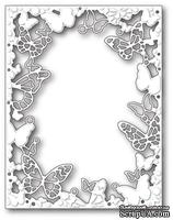 Нож от Memory Box - Fantasy Butterfly Frame - Рамка с бабочками - ScrapUA.com