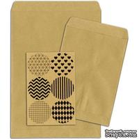 Конверты-пакетики из крафт-бумаги BoBunny - Kraft Gift Bags Plain