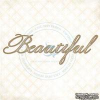 Чипборд Blue Fern Studios - Beautiful - ScrapUA.com