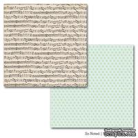 Лист двусторонней бумаги Carta Bella So Noted - Musical Score, размер 30х30 см