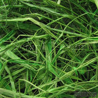 Рафия натуральная, цвет ярко-зеленый, 55-70 г