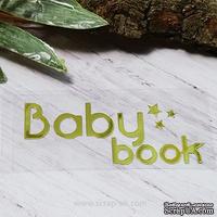 Термонадпись "Baby Book" №2, золото