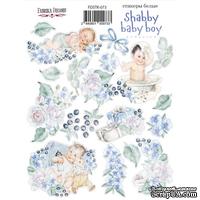 Набор наклеек (стикеров) 073 Shabby baby boy redesign 1, ТМ Фабрика Декора