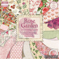 Набор бумаги для скрапбукинга First Edition - Rose Garden, 16 листов, размер 30х30 см
