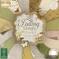 Набор скрапбумаги от First Edition - Falling Leaves, 15x15 см, 64 шт