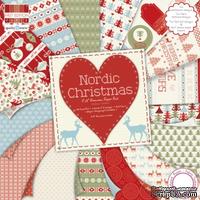 Набор бумаги от First Edition - Nordic Christmas, 20x20 см, 48 листов