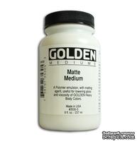 Матовый медиум от Golden -  Mediums - Matte 8oz,  240мл - ScrapUA.com