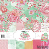 Набор бумаги от KaiserCraft - Cherry Blossom, 30х30 см