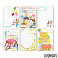 Карточки для журналинга от Pretty Little Studio  -  Birthday Candles Journaling Cards