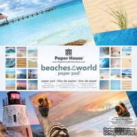 Набор скрапбумаги от Paper House - Beaches of the World Paper Pad, 30,5x30,5 см, 24 шт