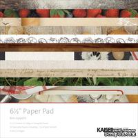 Набор односторонней скрапбумаги от Kaisercraft - Bon Appetit, 16,5x16,5 см