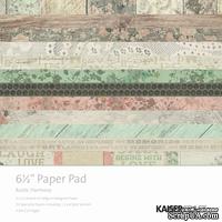 Набор скрапбумаги от Kaisercraft - Rustic Harmony Paper Pad, 16,5 х 16,5 см.