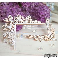 Чипборд ScrapBox - 2 уголка с фрезией Hw-073 - ScrapUA.com