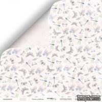 Лист двусторонней бумаги от Scrapmir - Птицы и Бабочки - Beautiful Moments, 30x30 см