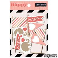 Флажки Teresa Collins Designs - You Are My Happy - Flag Toppers