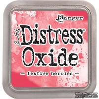 Оксидные чернила Ranger - Tim Holtz - Distress Oxides - Festive Berries - ScrapUA.com