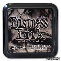 Штемпельная подушка Ranger Distress Ink Pad -  Black Soot