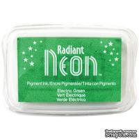 Чернила Tsukineko Radiant Neon Ink Pad - Electric Green - ScrapUA.com