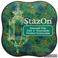 Чернила Tsukineko StazOn Midi Ink Pad - Emerald City - ScrapUA.com