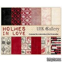 Набор двусторонней скрапбумаги UHK Gallery - Holmes in love, 6 листов