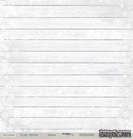 Лист односторонней бумаги для скрапбукинга от Scrapmir - Изморозь - Rustic Winter,  30x30см