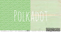 Лист двусторонней бумаги для скрапбукинга от Polkadot - "Укроп" из коллекции "Лето на даче"