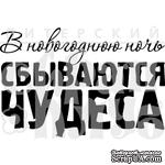 Акриловый штамп &quot;Чудеса новогодней ночи&quot; - ScrapUA.com