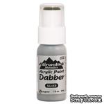 Акриловая краска Ranger - Adirondack Acrylic Paint Dabbers - Metallic Silver - ScrapUA.com