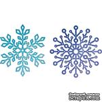 Ножи от Cheery Lynn Designs - Snowflake Set 2, 6 шт - ScrapUA.com