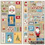 Набор высечек из чипборда BoBunny - Dear Santa - Chipboard - ScrapUA.com