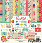 Набор бумаги и декора от Echo Park Beautiful Life Collection Kit, 30x30 см - ScrapUA.com