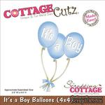 Лезвие CottageCutz - It&#039;s A Boy Balloons - ScrapUA.com