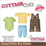 Лезвие CottageCutz - Elites Die - Rugged Baby Boy Clothes - ScrapUA.com