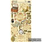 Набор наклеек Crafty Secrets - Fond Recollections - Heartwarming Vintage Cardstock Stickers - ScrapUA.com