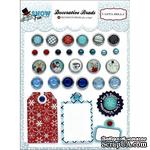 Брадсы Carta Bella - Snow Fun - Decorative Brads - ScrapUA.com