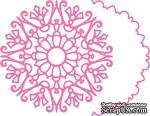 Ножи от Cheery Lynn Designs -Snowflake Doily w/Angel Wing - ScrapUA.com