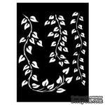 Маска Ranger - Dylusions Stencils - Leaf Flourish, 13х20 см. - ScrapUA.com