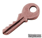 Металлическое украшение &quot;Ключ&quot;, красная медь, размер 19х5 мм, 1 шт - ScrapUA.com