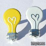 Набор брадсов Eyelet Outlet - Light Bulb Brads, 12 штук - ScrapUA.com