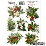 Набор наклеек (стикеров) 7шт Winter botanical diary 234, ТМ Фабрика Декора - ScrapUA.com