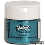 Сухой глиттер Ranger - Stickles Dry Fine Glitter - Turquoise - ScrapUA.com