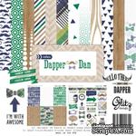 Набор бумаги от Glitz Design - Dapper Dan Collection Pack, 30х30 см - ScrapUA.com