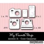 Левие My Favorite Things - Die-namics LLD Accent It - Cute Cameras (MFT-0251) - ScrapUA.com